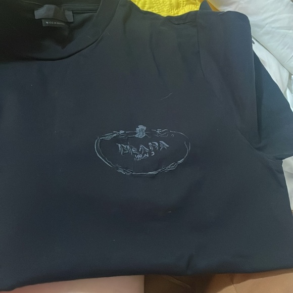 Prada Men's Charcoal Tee - Picture 11 of 12